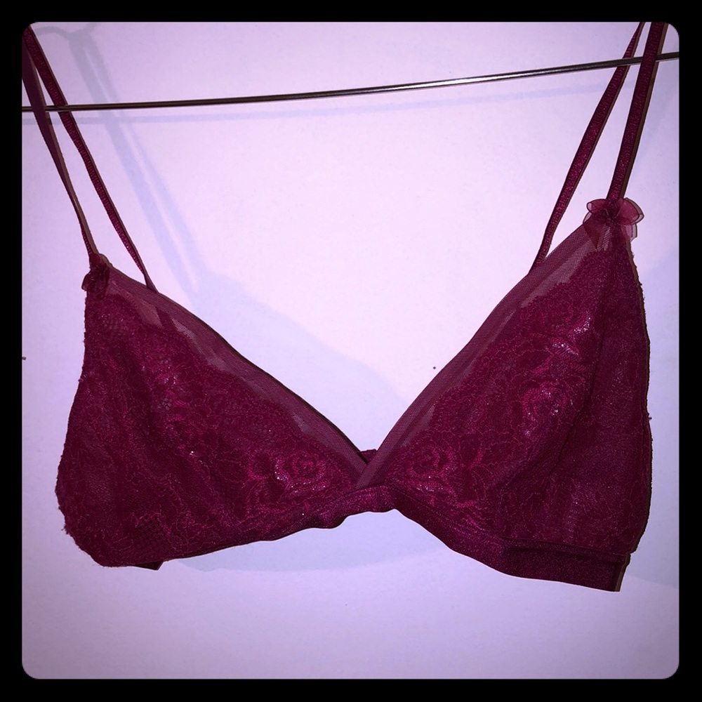 Wine bralette